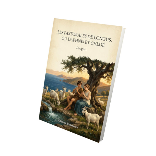 Livre Les pastorales de Longus, ou Daphnis et Chloé - Longus - Vue 3D - Editions Remanence