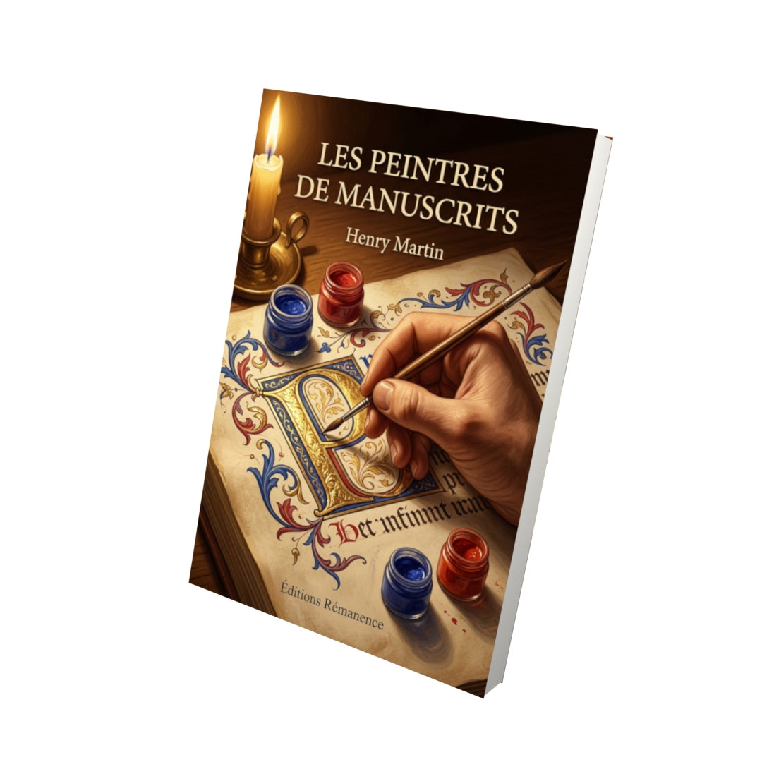 Livre Les Peintres de manuscrits par Henry Martin - Vue 3D - Editions Remanence