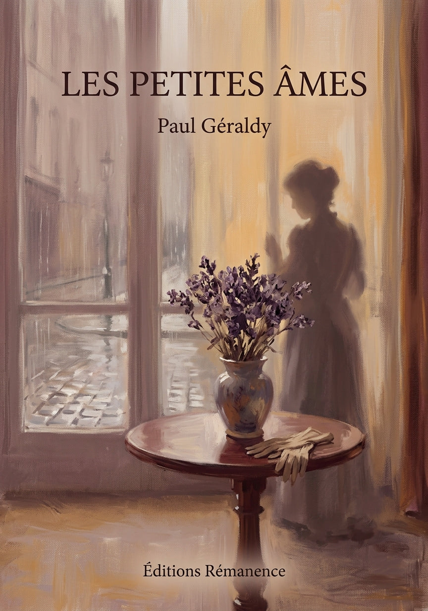 Livre Les Petites Âmes par Paul Géraldy - Couverture - Editions Remanence