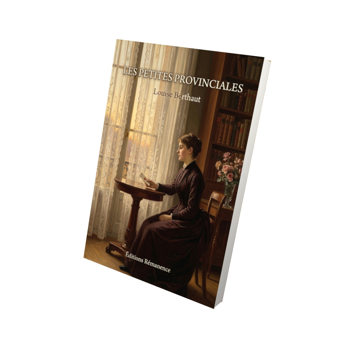 Livre Les Petites Provinciales par Louise Berthaut - Vue 3D - Editions Remanence