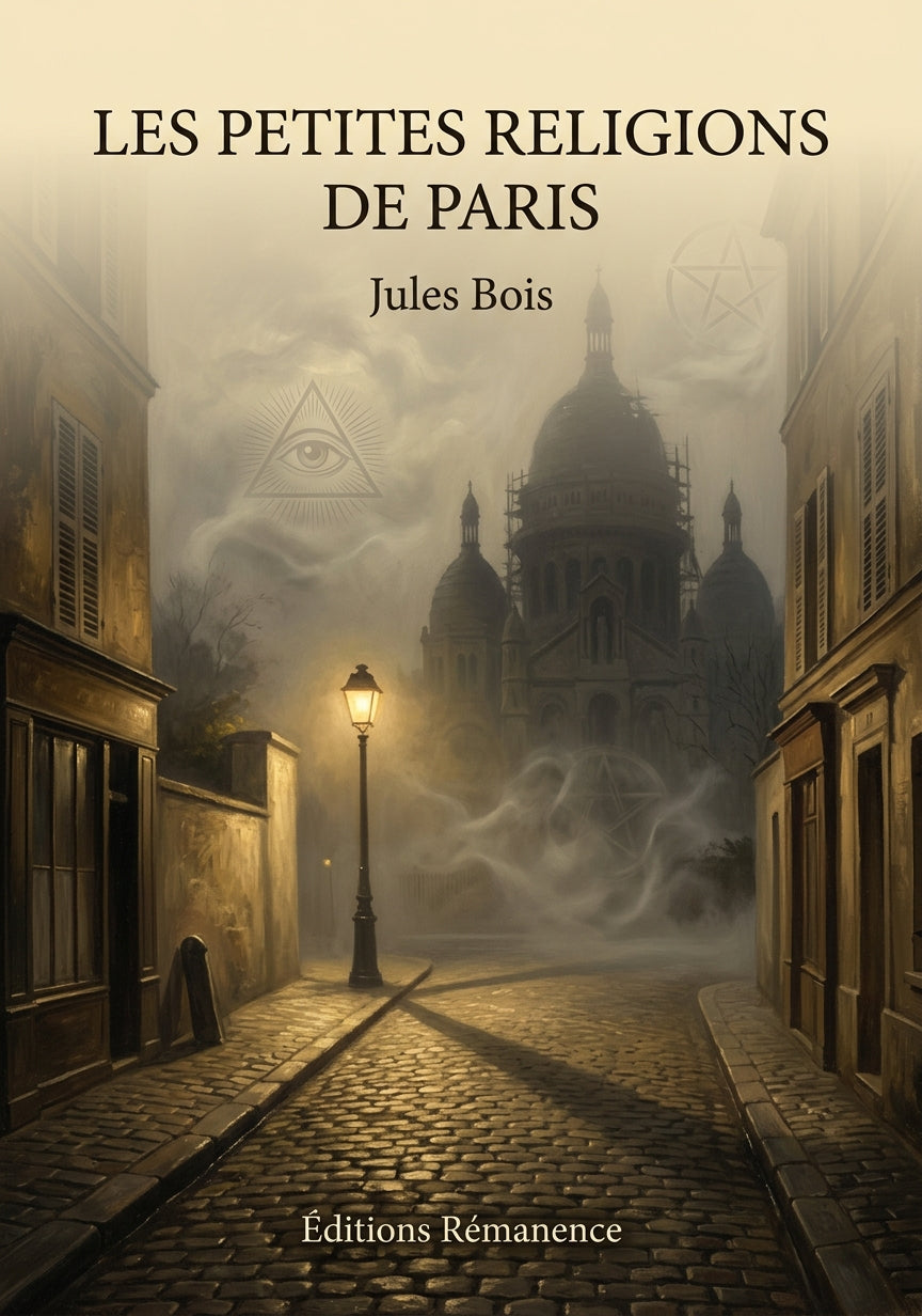 Livre Les Petites Religions de Paris par Jules Bois - Couverture - Editions Remanence