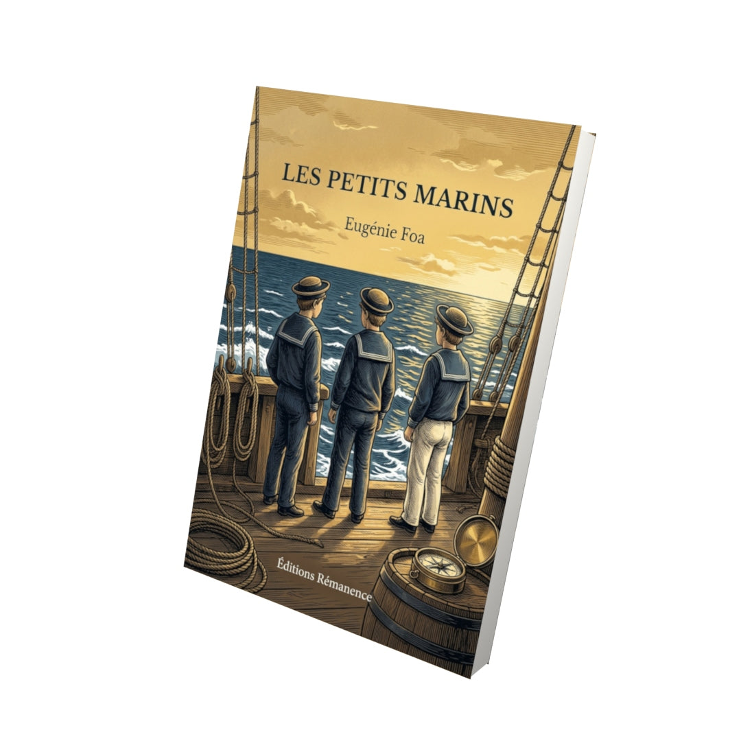 Livre Les Petits Marins par Eugénie Foa - Vue 3D - Editions Remanence