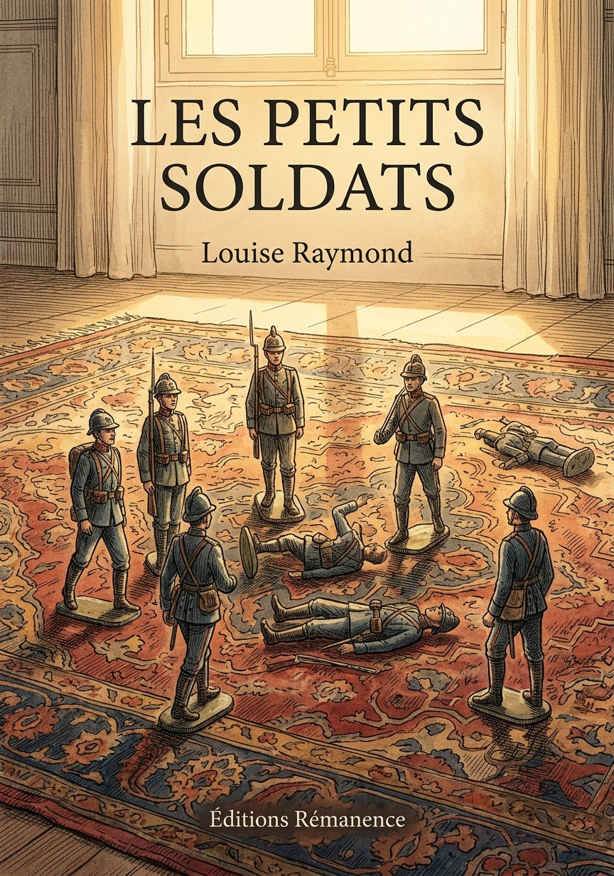 Livre Les Petits Soldats par Louise Raymond - Couverture - Editions Remanence