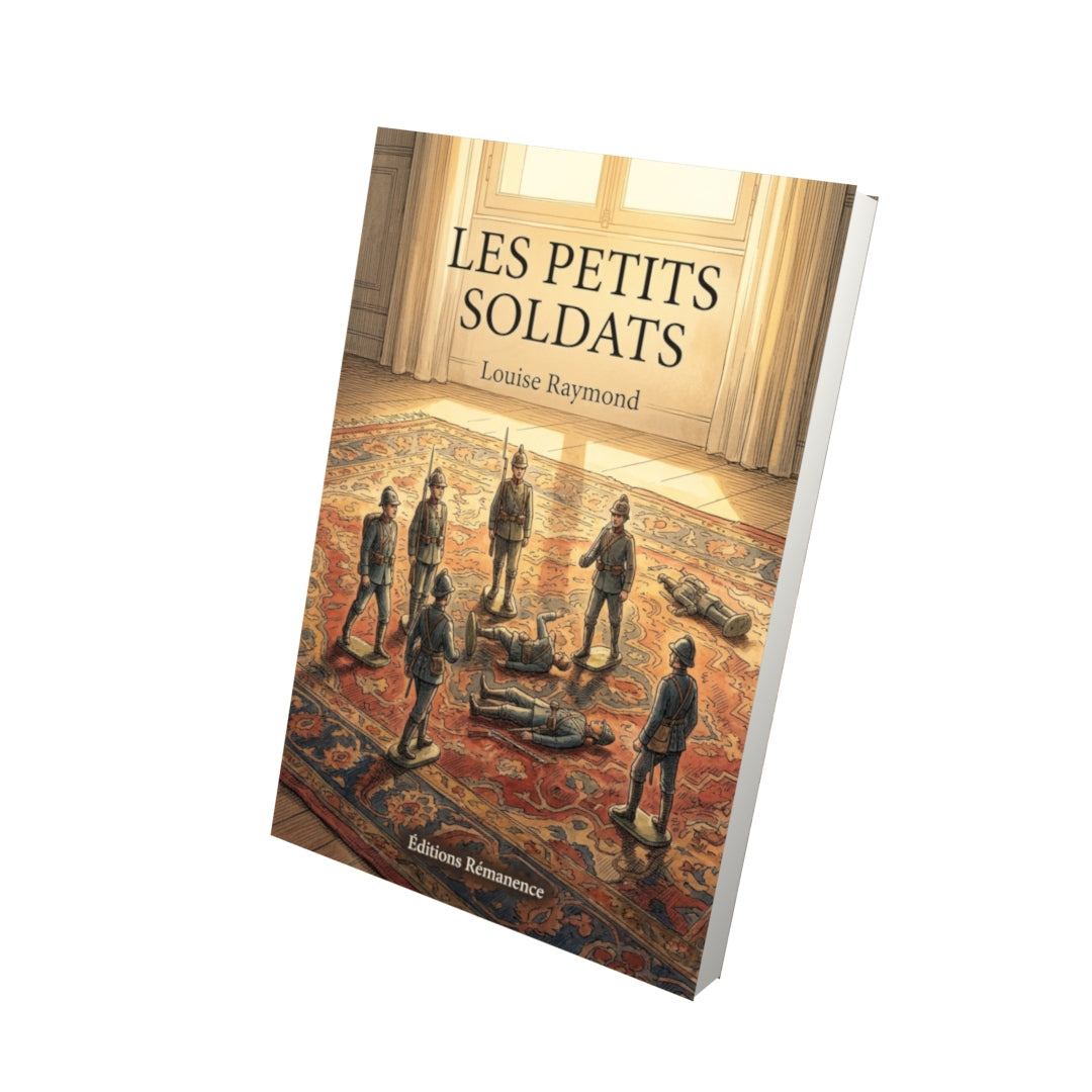 Livre Les Petits Soldats par Louise Raymond - Vue 3D - Editions Remanence