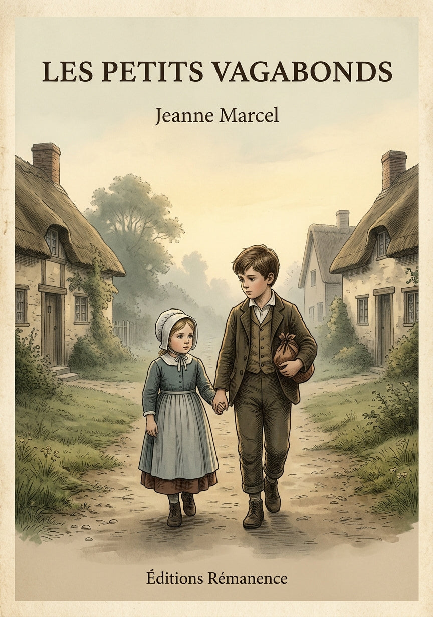 Les petits vagabonds - Jeanne Marcel (Couverture)