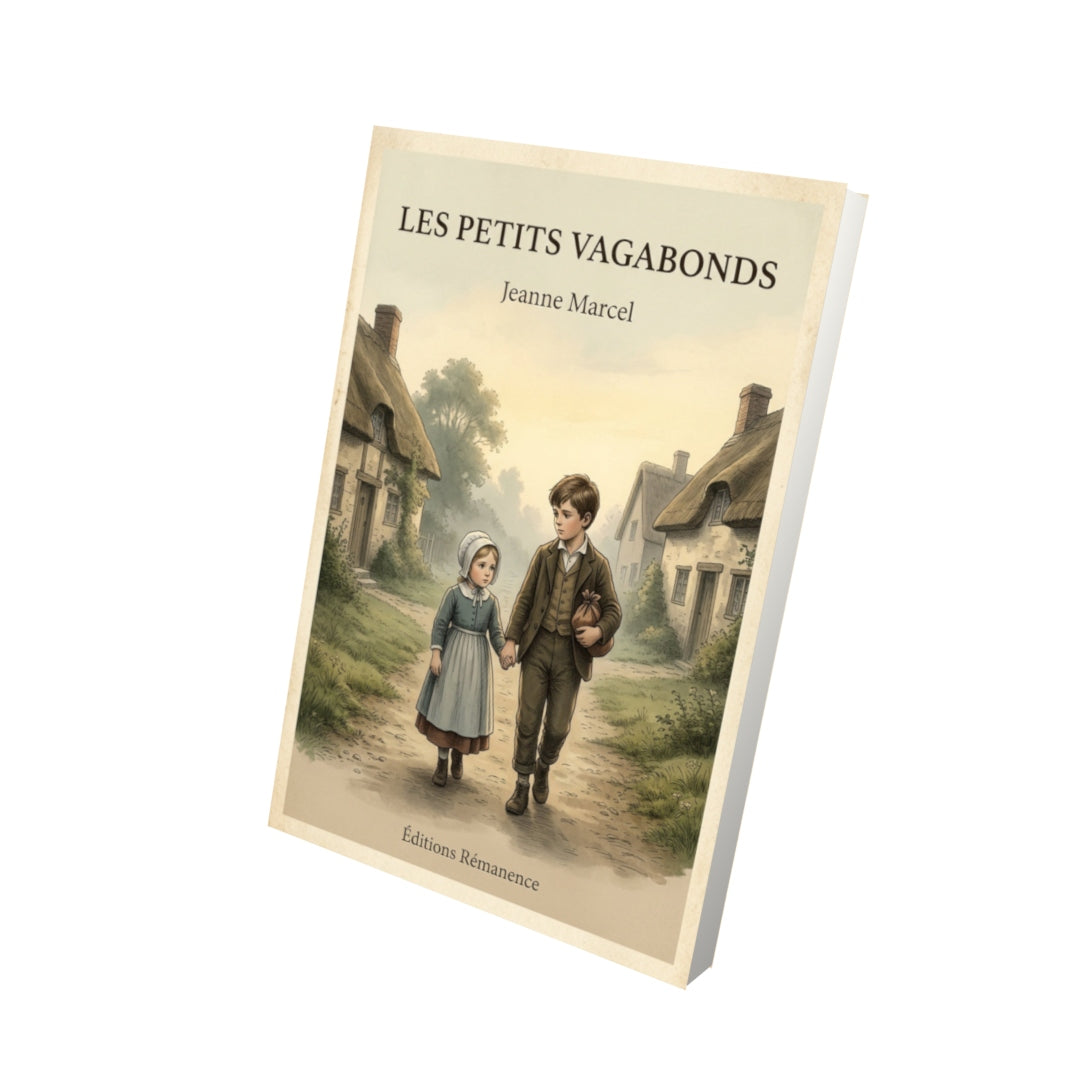 Livre Les petits vagabonds - Jeanne Marcel - Vue 3D - Editions Remanence