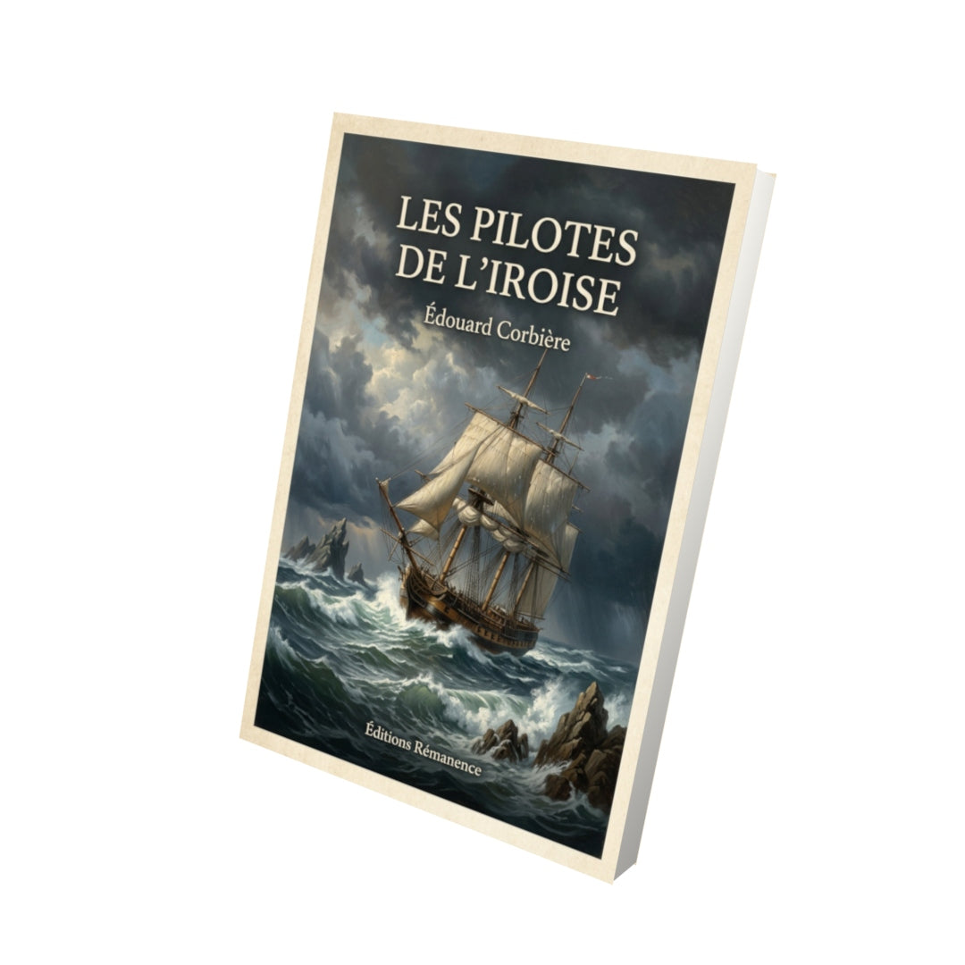 Livre Les pilotes de l'Iroise - Édouard Corbière - Vue 3D - Editions Remanence