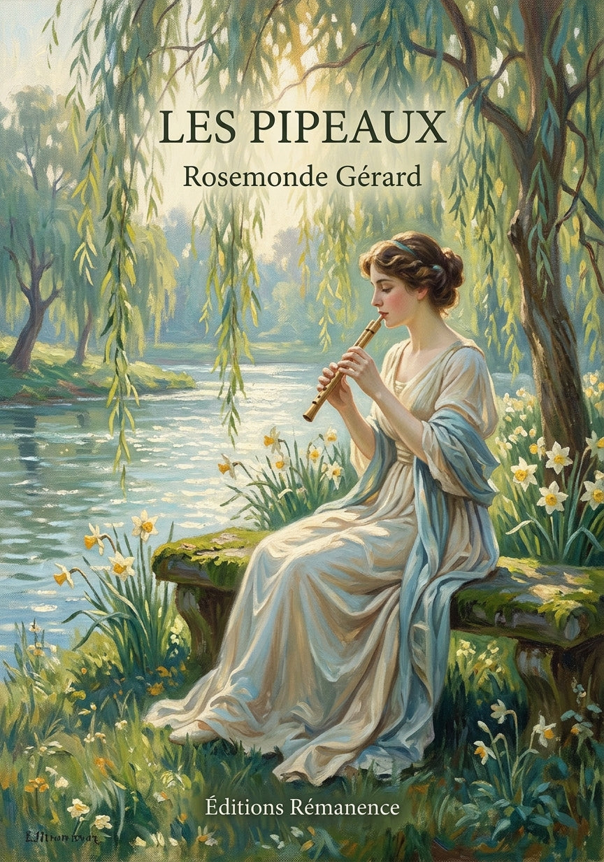 Livre Les Pipeaux par Rosemonde Gérard - Couverture - Editions Remanence