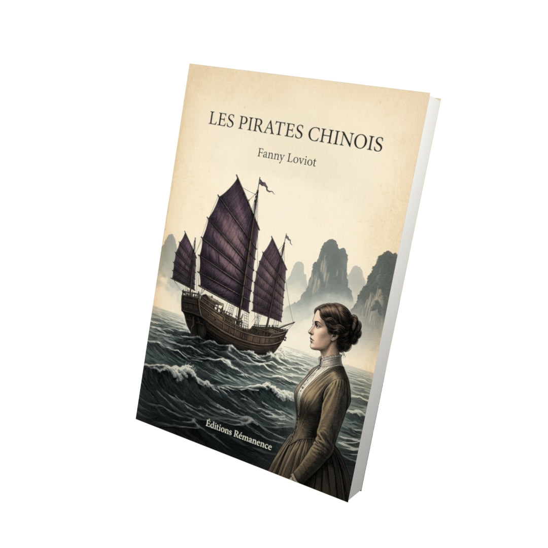 Livre Les pirates chinois - Fanny Loviot - Vue 3D - Editions Remanence