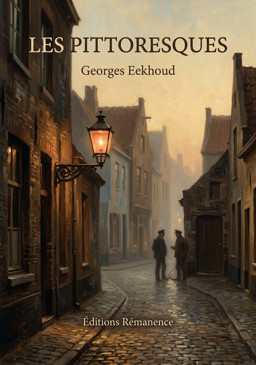 Livre Les Pittoresques par Georges Eekhoud - Couverture - Editions Remanence
