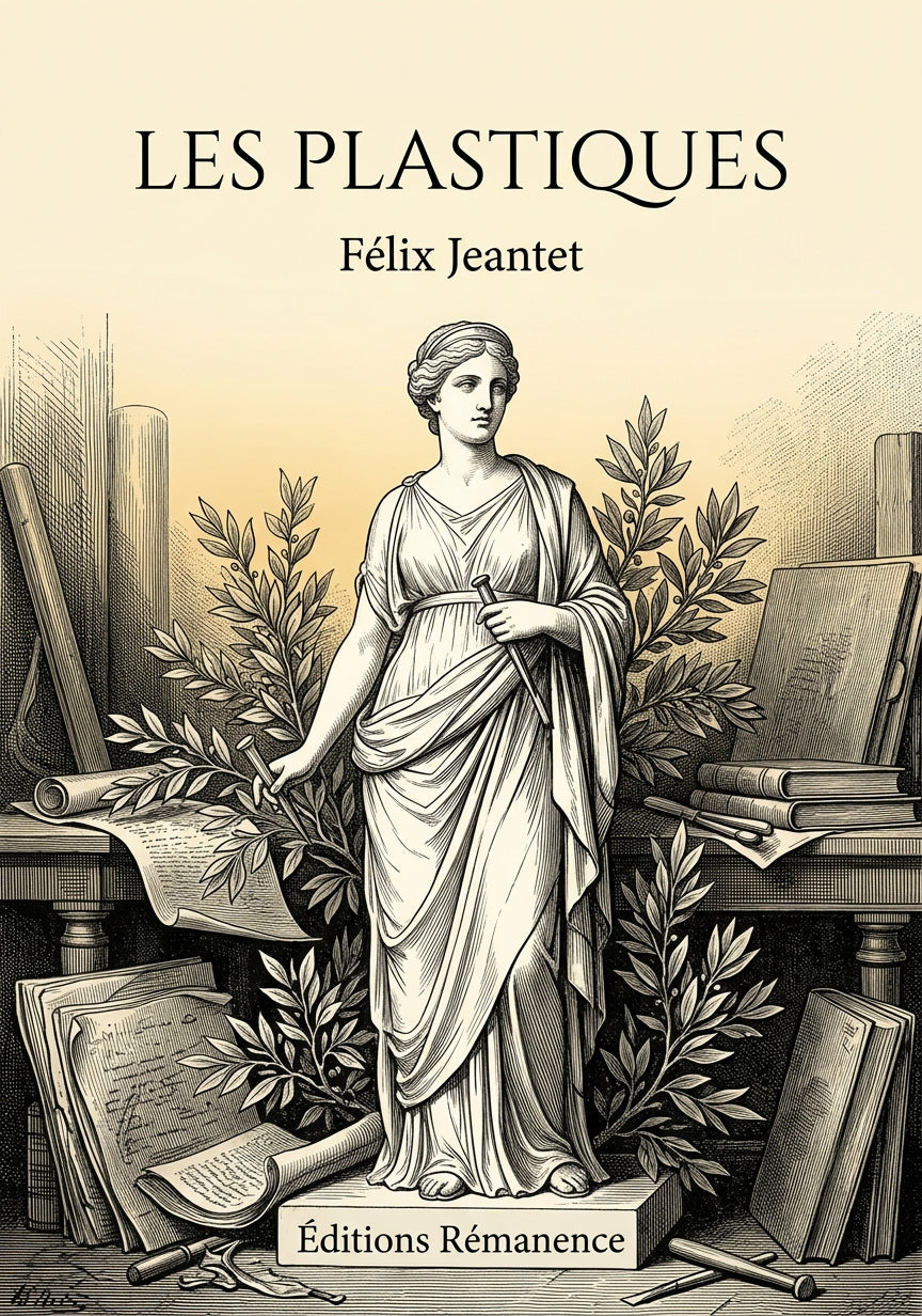 Livre Les Plastiques par Félix Jeantet - Couverture - Editions Remanence