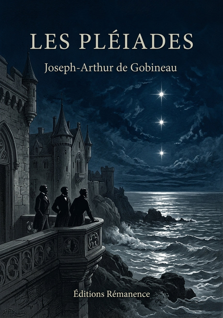 Livre Les Pléiades par Joseph-Arthur de Gobineau - Couverture - Editions Remanence