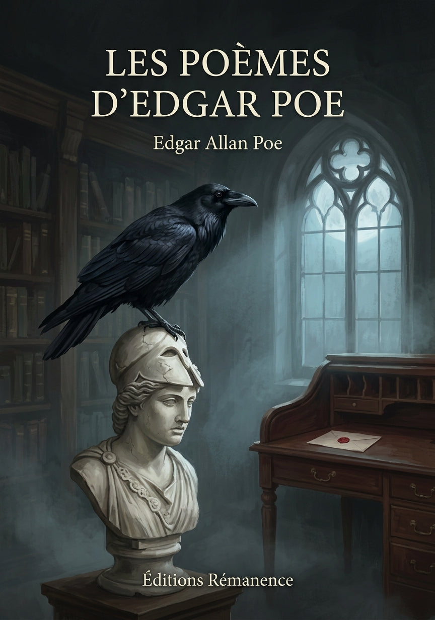 Livre Les Poèmes d’Edgar Poe par Edgar Allan Poe - Couverture - Editions Remanence