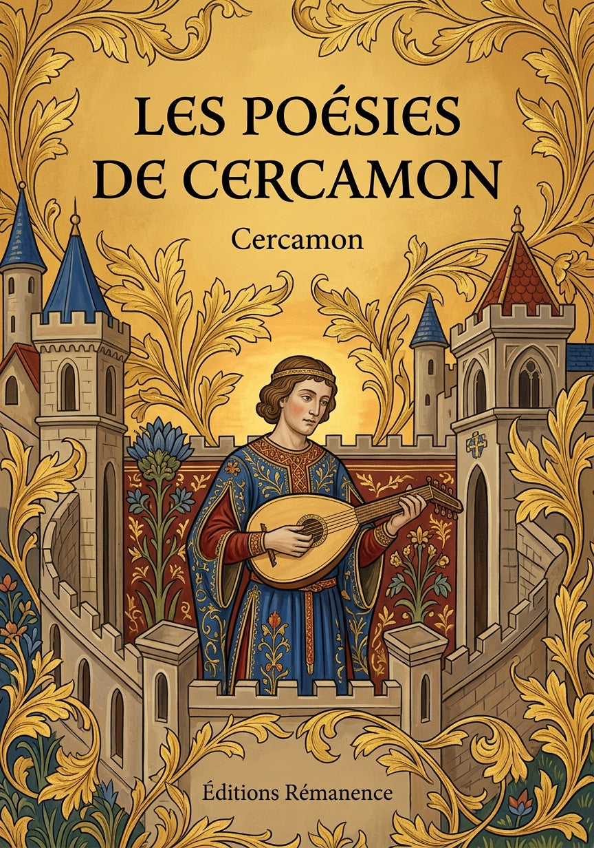 Livre Les Poésies de Cercamon par Cercamon - Couverture - Editions Remanence