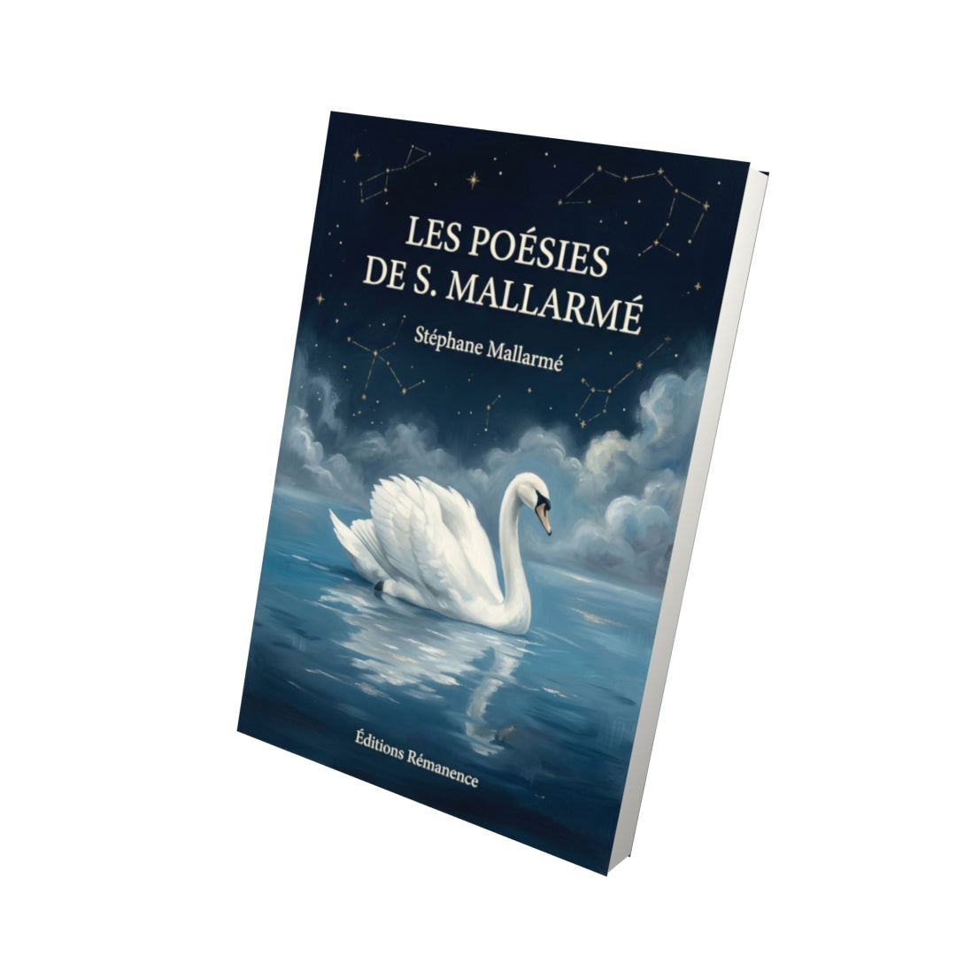 Livre Les Poésies de S. Mallarmé par Stéphane Mallarmé - Vue 3D - Editions Remanence