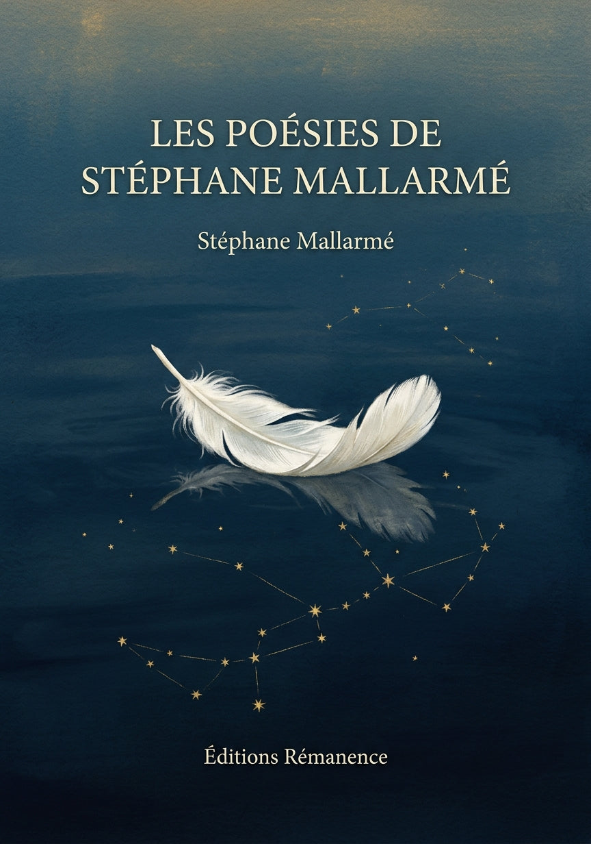Livre Les poésies de Stéphane Mallarmé par Stéphane Mallarmé - Couverture - Editions Remanence