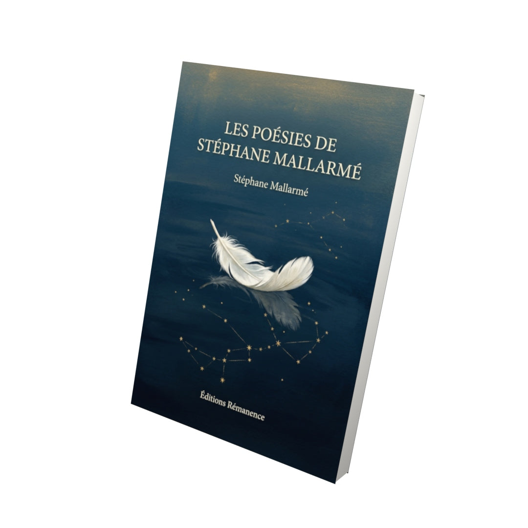 Livre Les poésies de Stéphane Mallarmé par Stéphane Mallarmé - Vue 3D - Editions Remanence