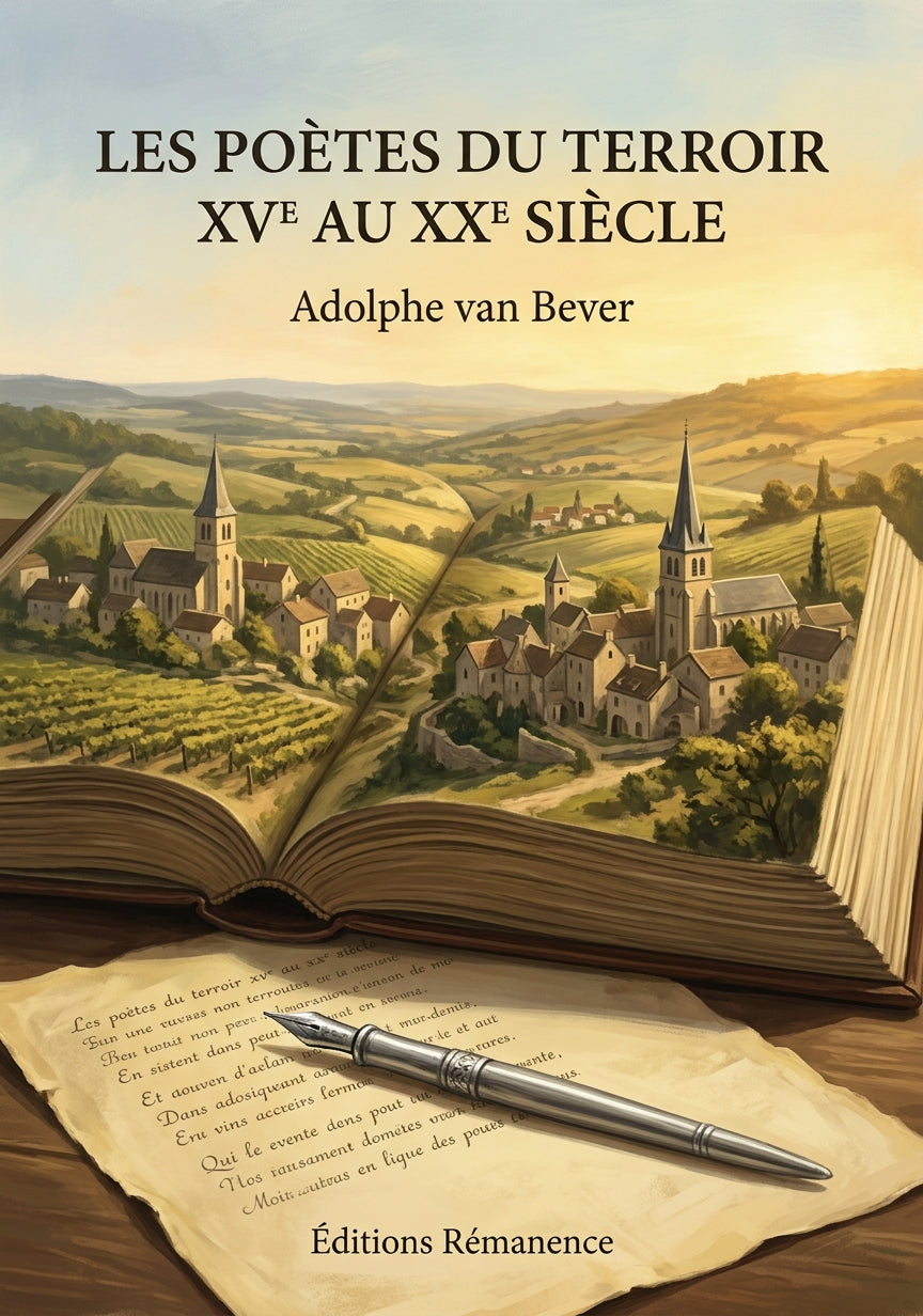 Livre Les Poètes du terroir XVe au XXe siècle par Adolphe van Bever - Couverture - Editions Remanence