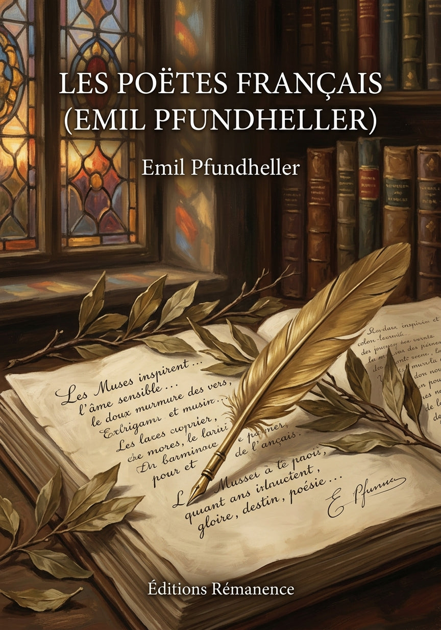 Livre Les Poëtes français (Emil Pfundheller) par Emil Pfundheller - Couverture - Editions Remanence