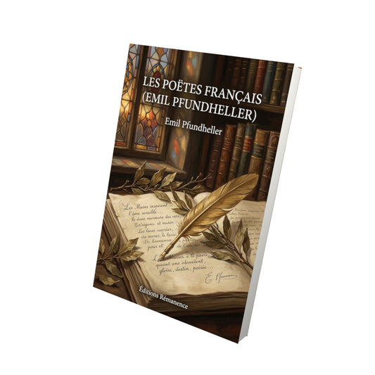 Livre Les Poëtes français (Emil Pfundheller) par Emil Pfundheller - Vue 3D - Editions Remanence