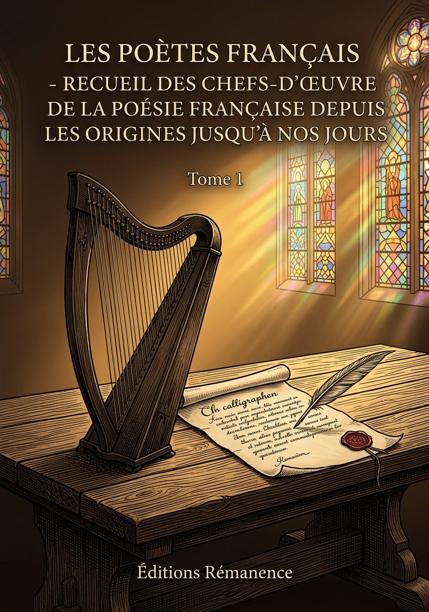 Livre Les poètes français - recueil des chefs-d’œuvre de la poésie française depuis les origines jusqu’à nos jours par Tome 1 - Couverture - Editions Remanence