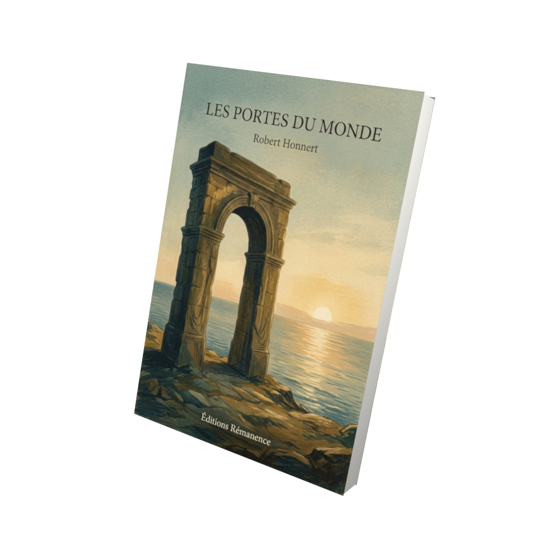 Livre Les portes du monde par Robert Honnert - Vue 3D - Editions Remanence