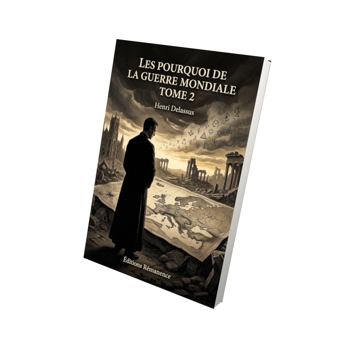 Livre Les pourquoi de la guerre mondiale Tome 2 - Henri Delassus - Vue 3D - Editions Remanence