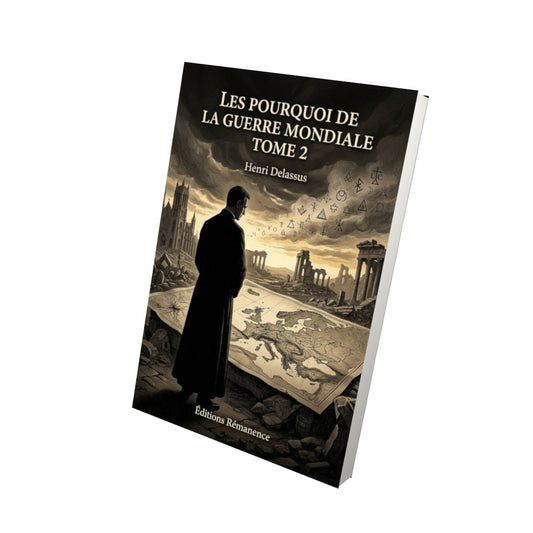 Livre Les pourquoi de la guerre mondiale Tome 2 - Henri Delassus - Vue 3D - Editions Remanence