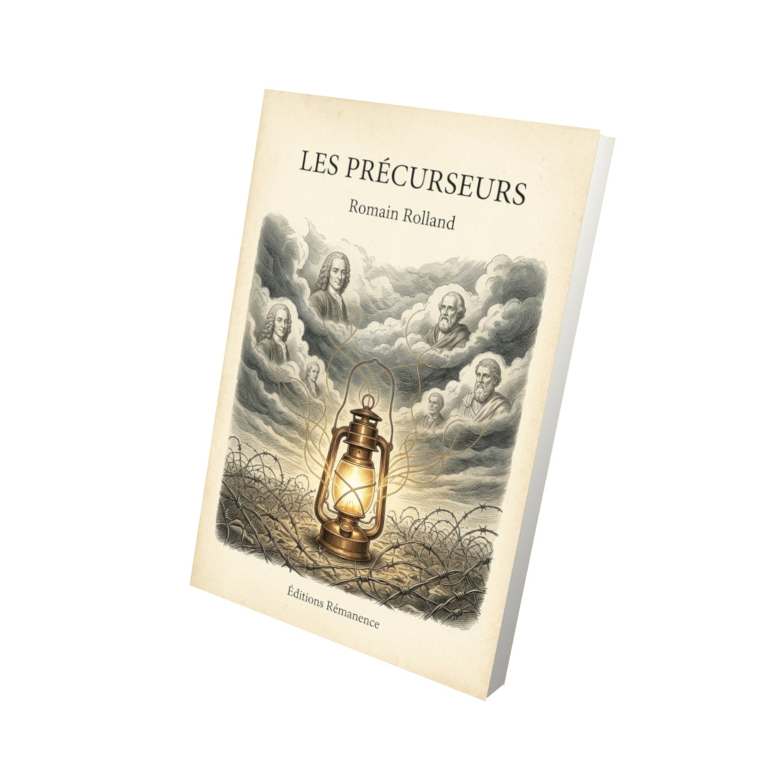 Livre Les Précurseurs - Romain Rolland - Vue 3D - Editions Remanence