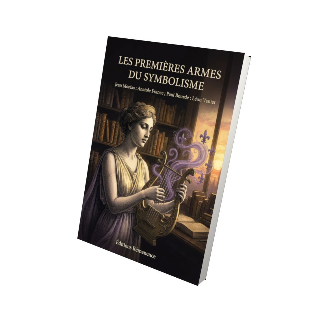 Livre Les Premières Armes du symbolisme par Jean Moréas ; Anatole France ; Paul Bourde ; Léon Vanier - Vue 3D - Editions Remanence
