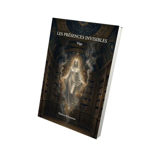 Livre Les Présences invisibles par Véga - Vue 3D - Editions Remanence