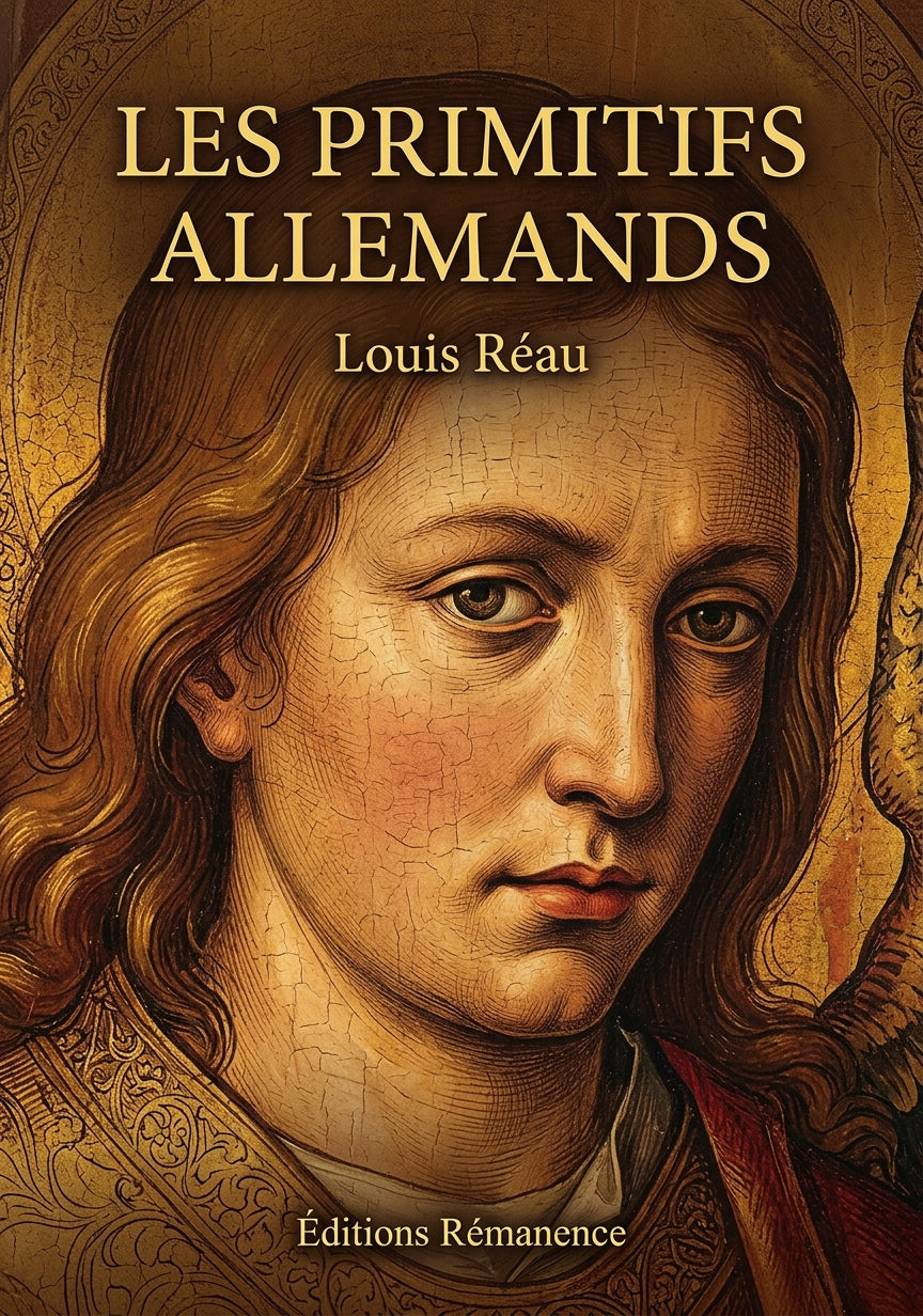 Livre Les Primitifs allemands par Louis Réau - Couverture - Editions Remanence
