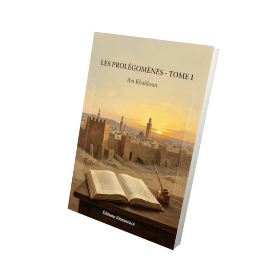 Livre Les Prolégomènes - Tome I par Ibn Khaldoun - Vue 3D - Editions Remanence