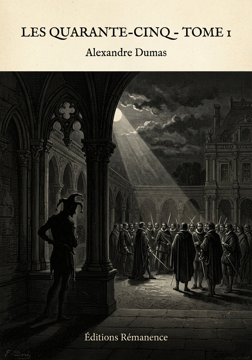 Les quarante-cinq - Tome 1 - Alexandre Dumas (Couverture)