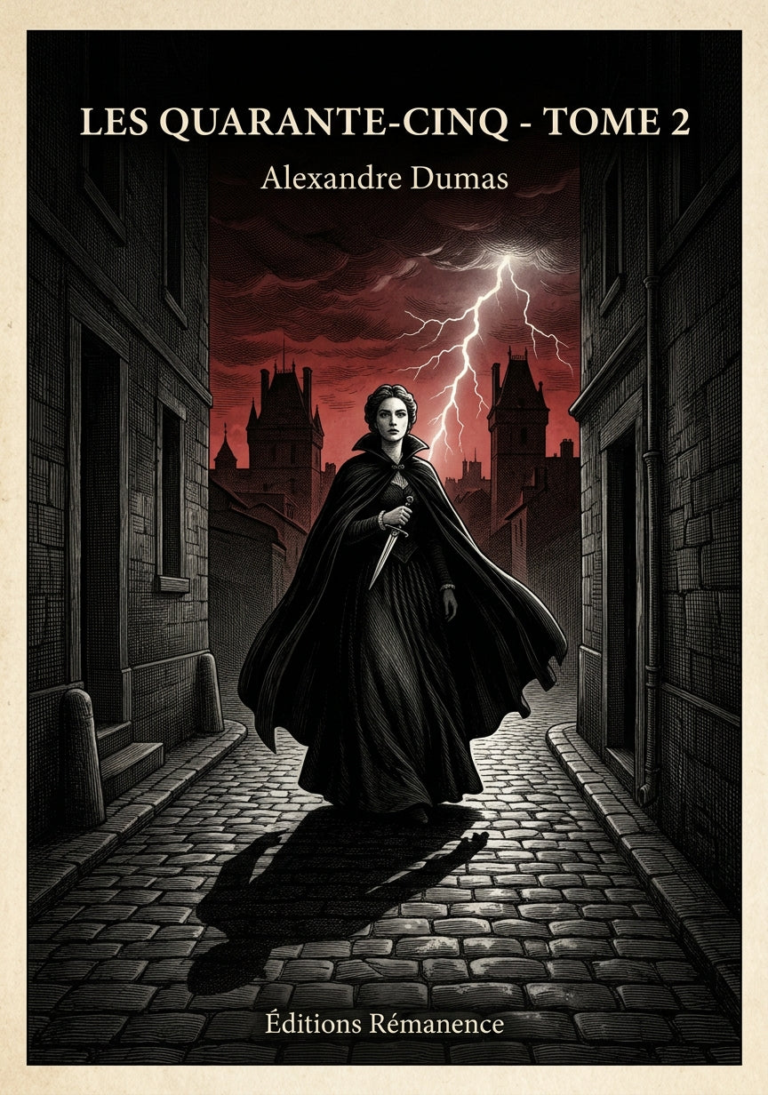 Les quarante-cinq - Tome 2 - Alexandre Dumas (Couverture)