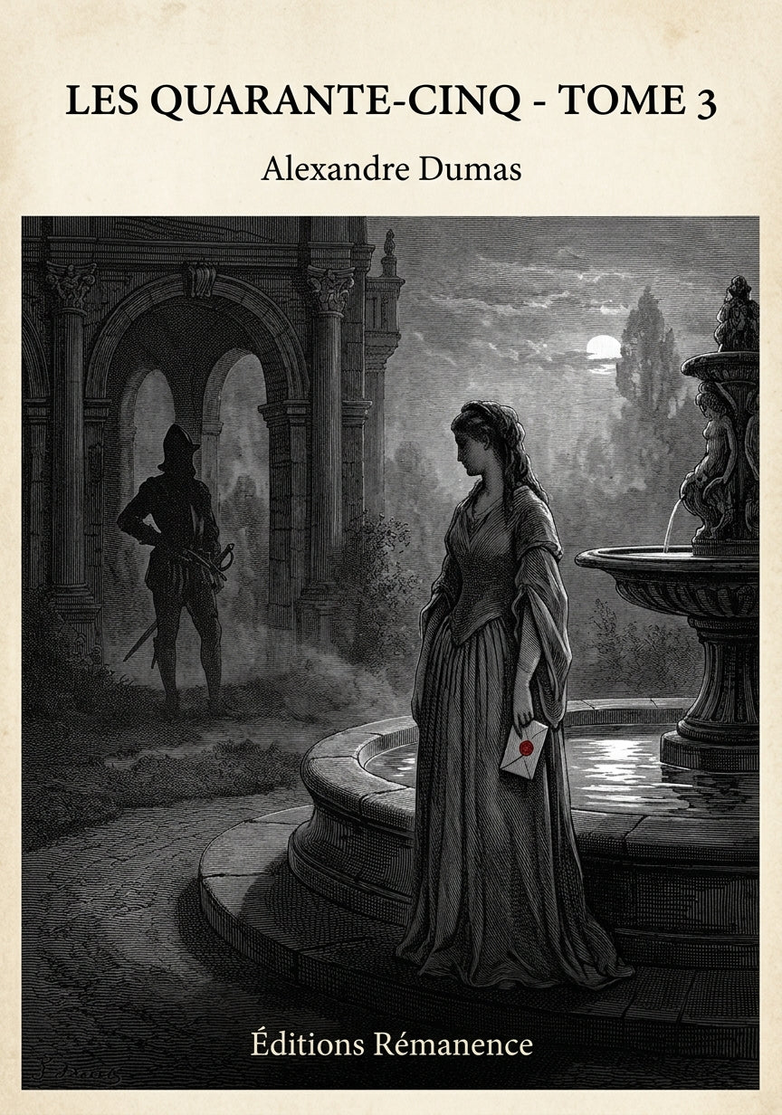 Les quarante-cinq - Tome 3 - Alexandre Dumas (Couverture)