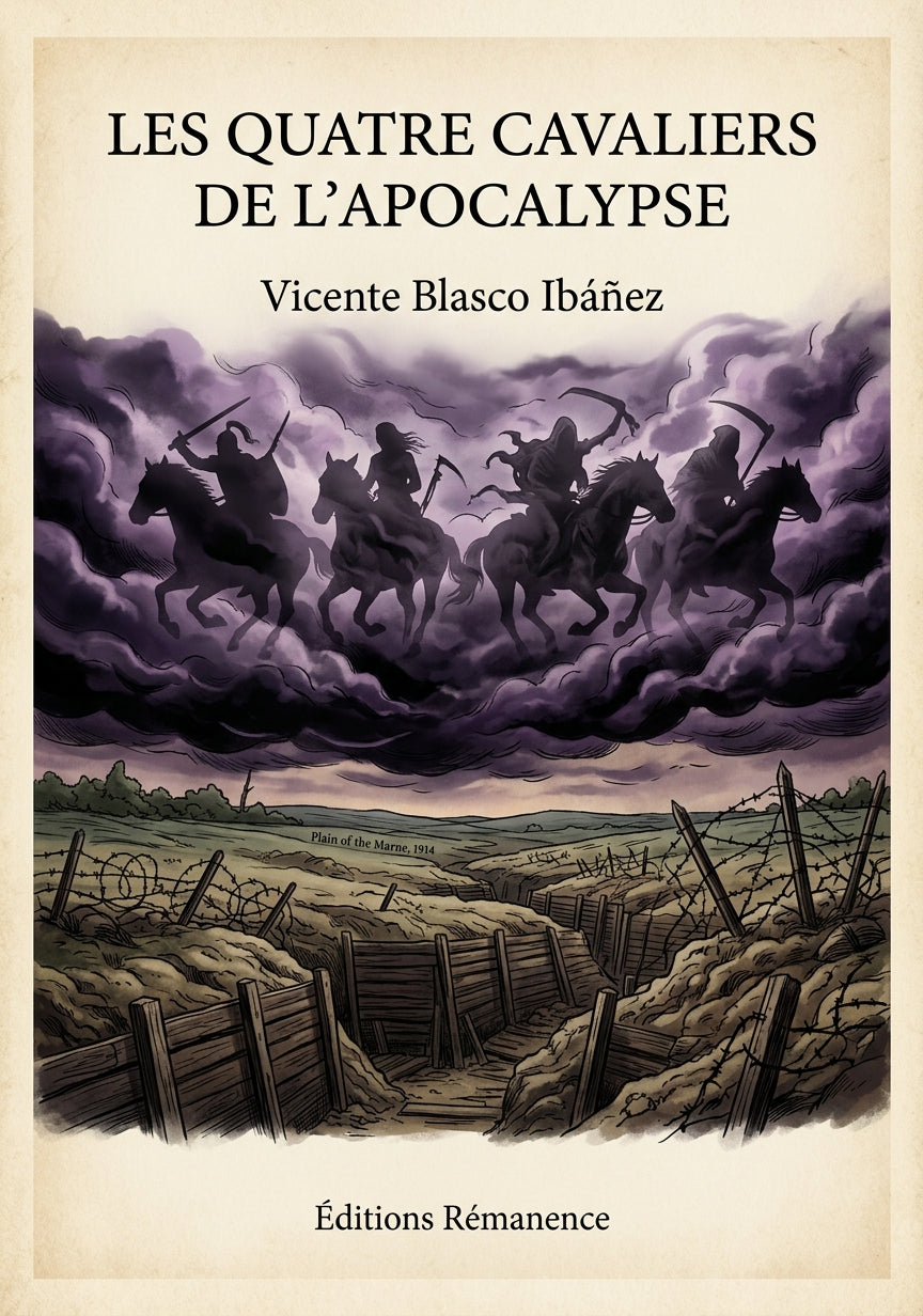 Les quatre cavaliers de l'apocalypse - Vicente Blasco Ibáñez (Couverture)