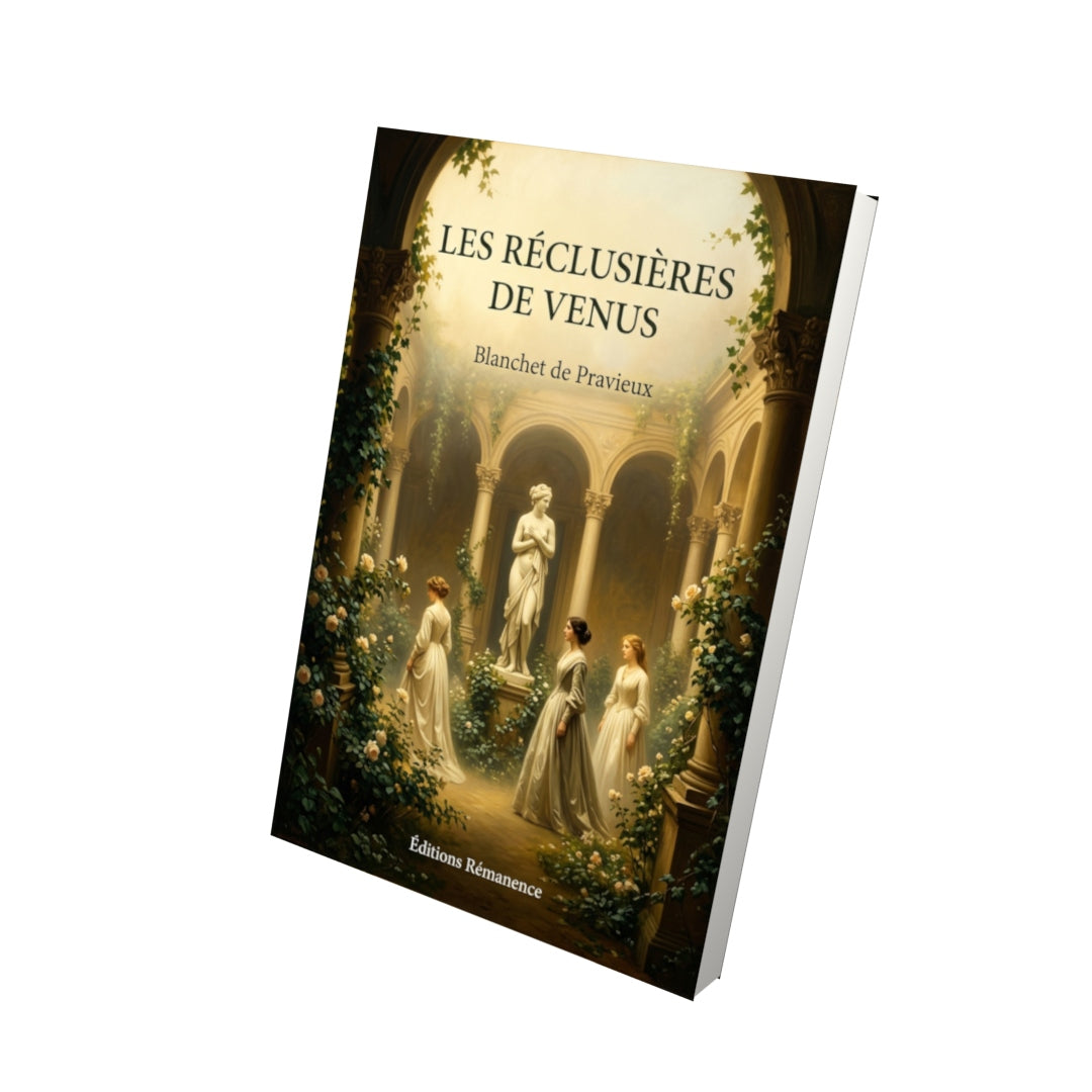 Livre Les Réclusières de Venus par Blanchet de Pravieux - Vue 3D - Editions Remanence