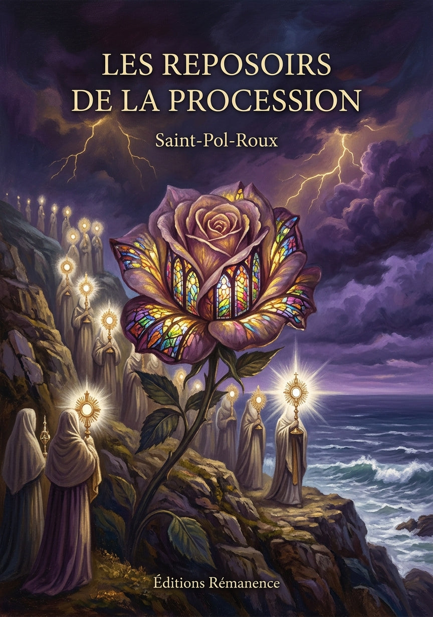 Livre Les Reposoirs de la procession par Saint-Pol-Roux - Couverture - Editions Remanence