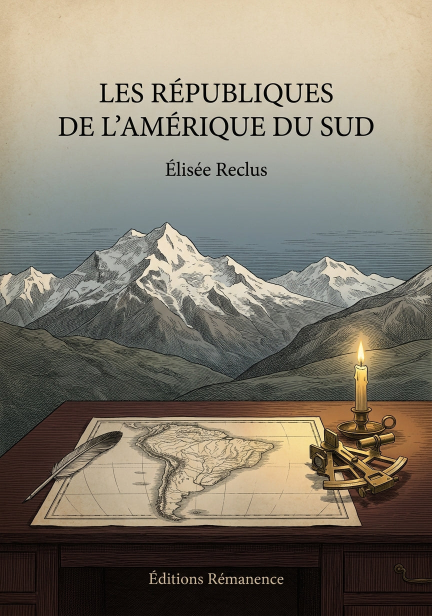 Les républiques de l'Amérique du Sud - Élisée Reclus (Couverture)