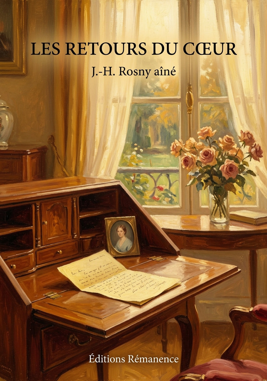 Livre Les Retours du cœur par J.-H. Rosny aîné - Couverture - Editions Remanence