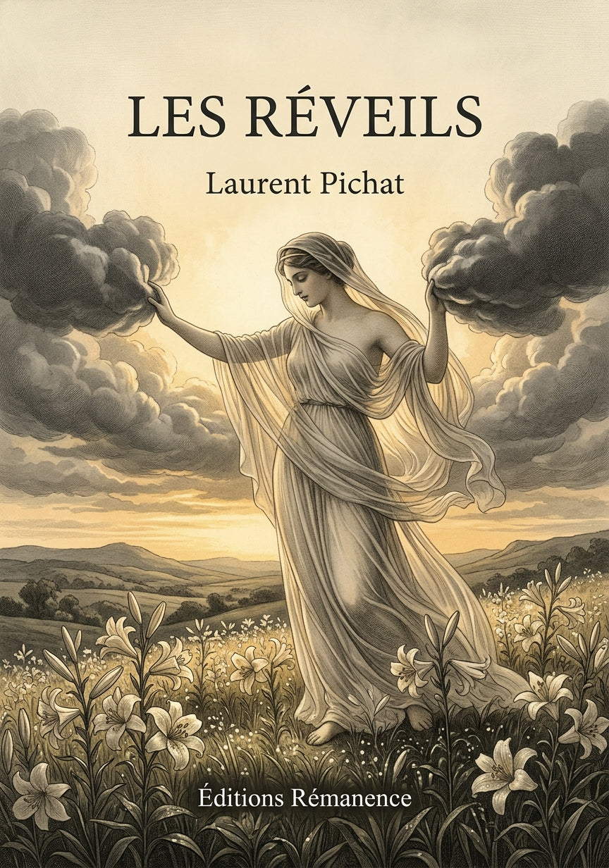 Livre Les Réveils par Laurent Pichat - Couverture - Editions Remanence