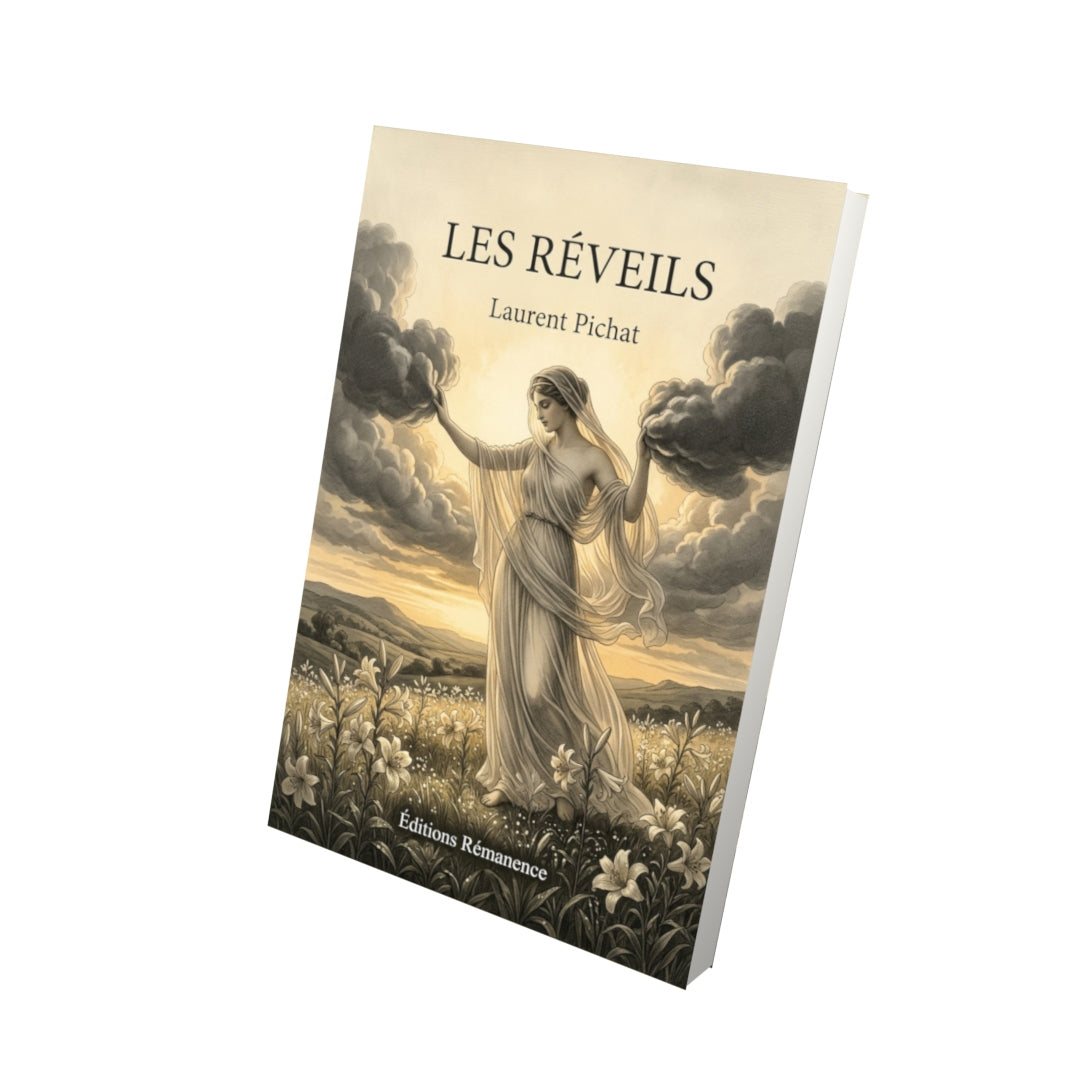Livre Les Réveils par Laurent Pichat - Vue 3D - Editions Remanence