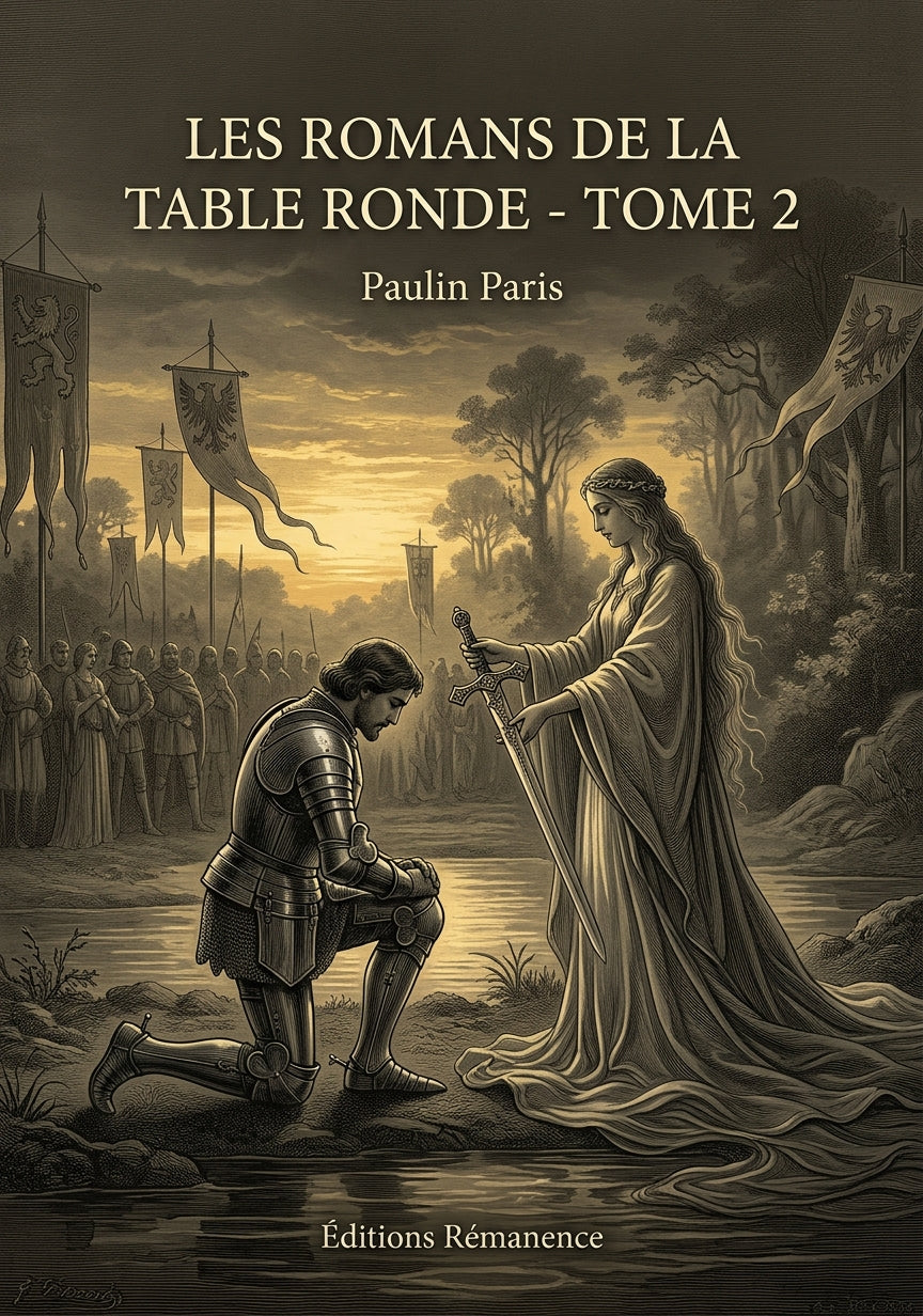 Livre Les Romans de la Table Ronde - Tome 2 par Paulin Paris - Couverture - Editions Remanence