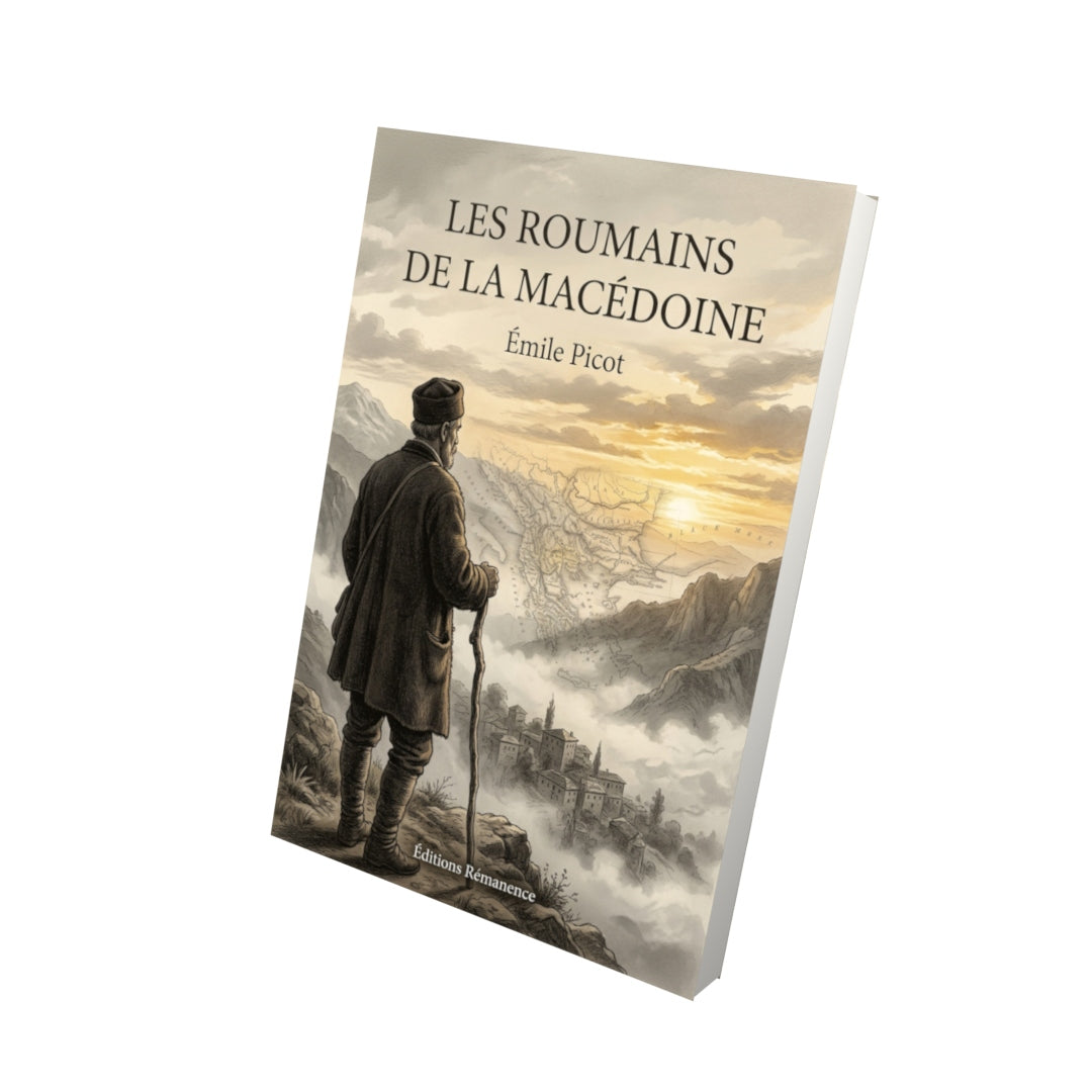 Livre Les Roumains de la Macédoine par Émile Picot - Vue 3D - Editions Remanence