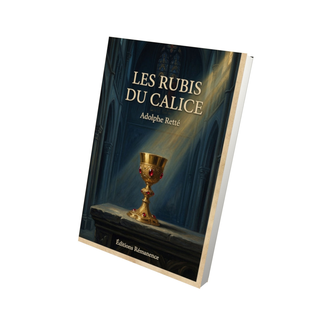 Livre Les rubis du calice - Adolphe Retté - Vue 3D - Editions Remanence