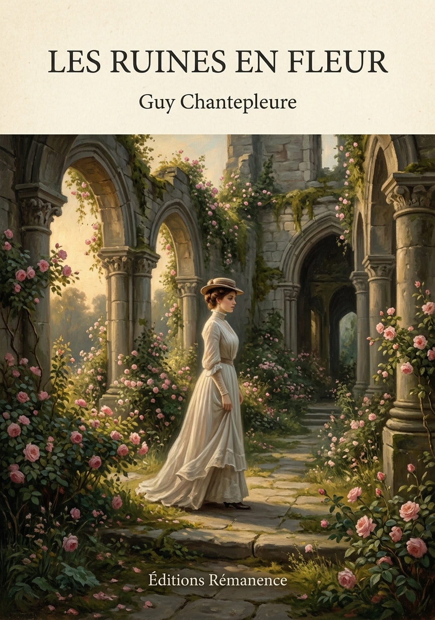 Les ruines en fleur - Guy Chantepleure (Couverture)