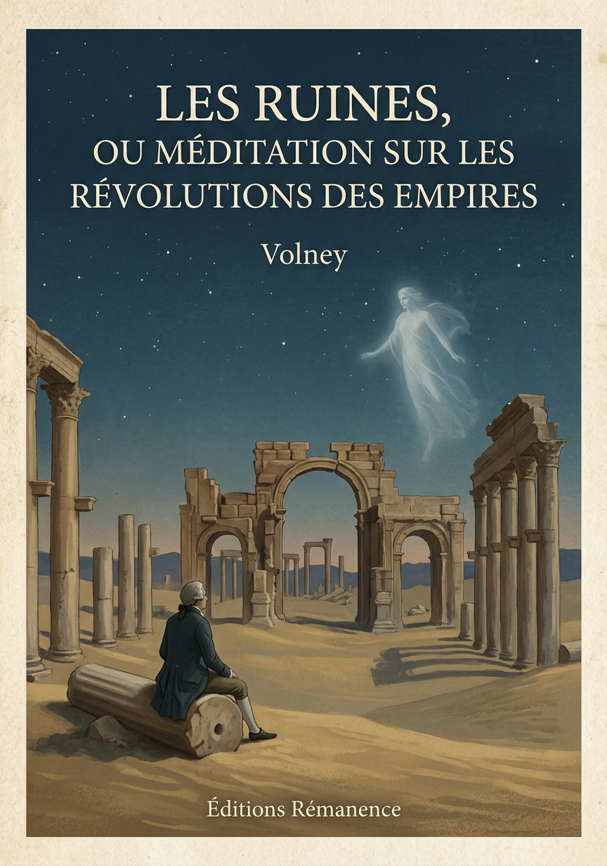 Les Ruines, ou méditation sur les révolutions des empires - Volney (Couverture)