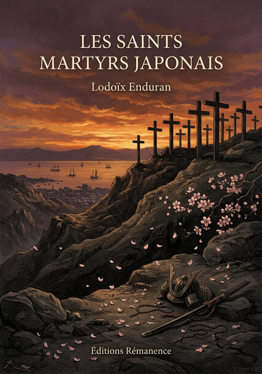 Livre Les saints martyrs japonais par Lodoïx Enduran - Couverture - Editions Remanence