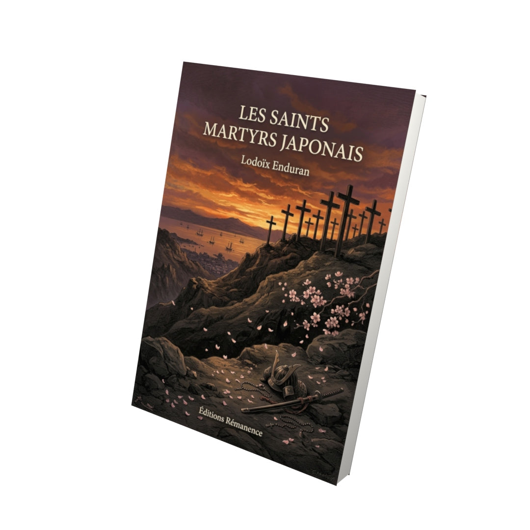 Livre Les saints martyrs japonais par Lodoïx Enduran - Vue 3D - Editions Remanence